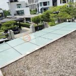 Glass Awning - Timber Wall Railing - Bukit Damansara 2 (1)
