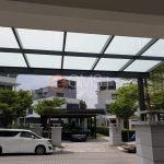 Glass Awning - Timber Wall Railing - Bukit Damansara 2 (2)