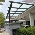 Glass Awning - Timber Wall Railing - Bukit Damansara 2 (3)